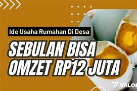 Peluang Usaha Rumahan Di Pedesaan